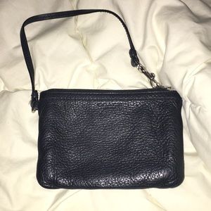 Coach Black Wristlet